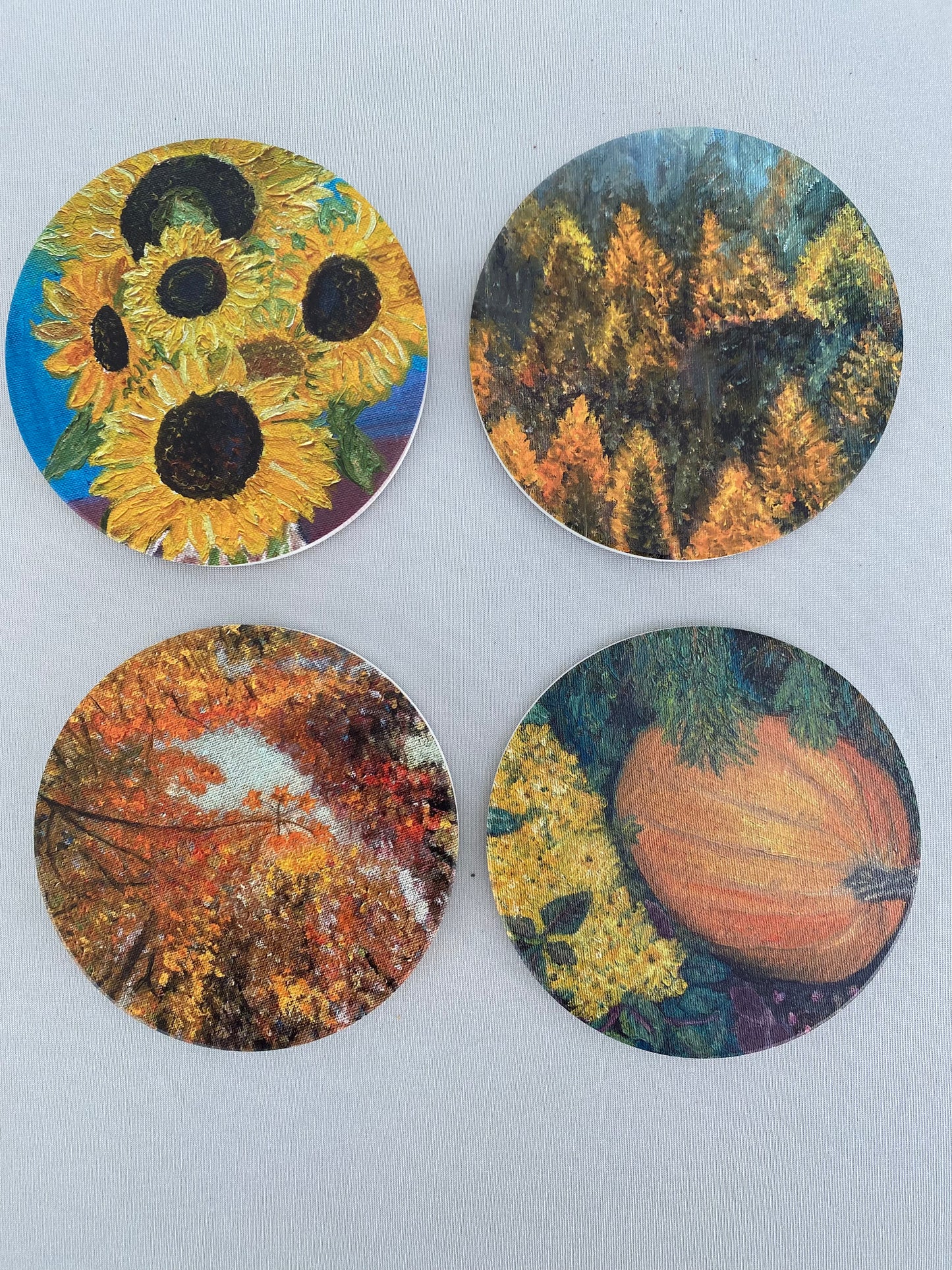 Autumn Coaster set (4)