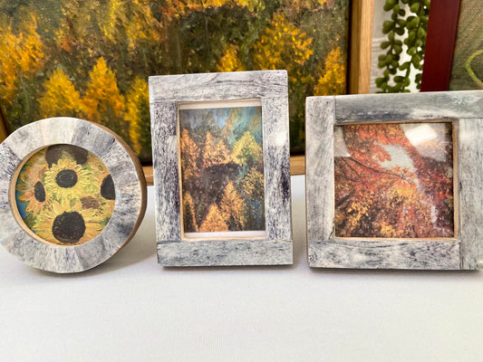 Framed Mini Trio Autumn Set